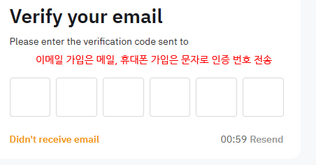 bybit 가입 인증 번호