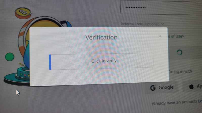 Cick to verify