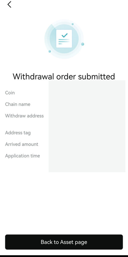 비트겟에서 업비트 출금 완료