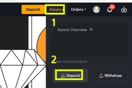 바이비트 입금 주소 PC