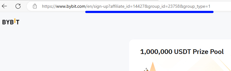 바이비트 레퍼럴 링크