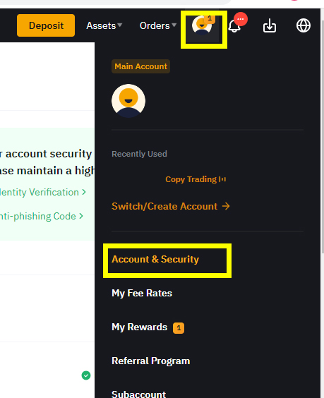 바이비트 google authenticator