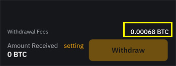 바이비트 출금 수수료