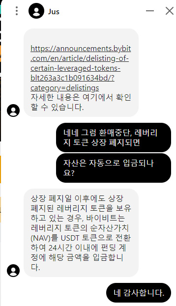 바이비트 레버리지 토큰