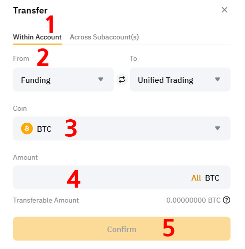 bybit transfer