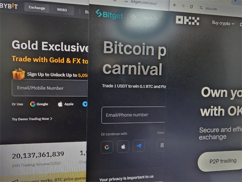 비트코인 거래소 바이비트 비트겟 okx